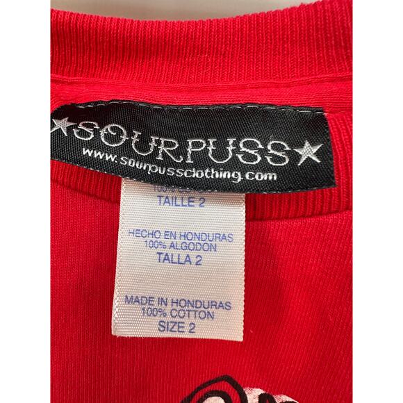 Ramones 1970's Band Tshirt Red Kids Size 2T by SourPuss Rock Retro - Picture 6 of 6